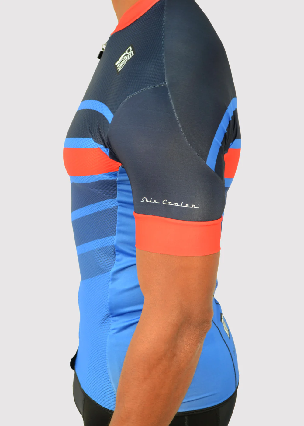 Men's Skin Cooler Full Zip Top - Chevron - Size Small - Image 10