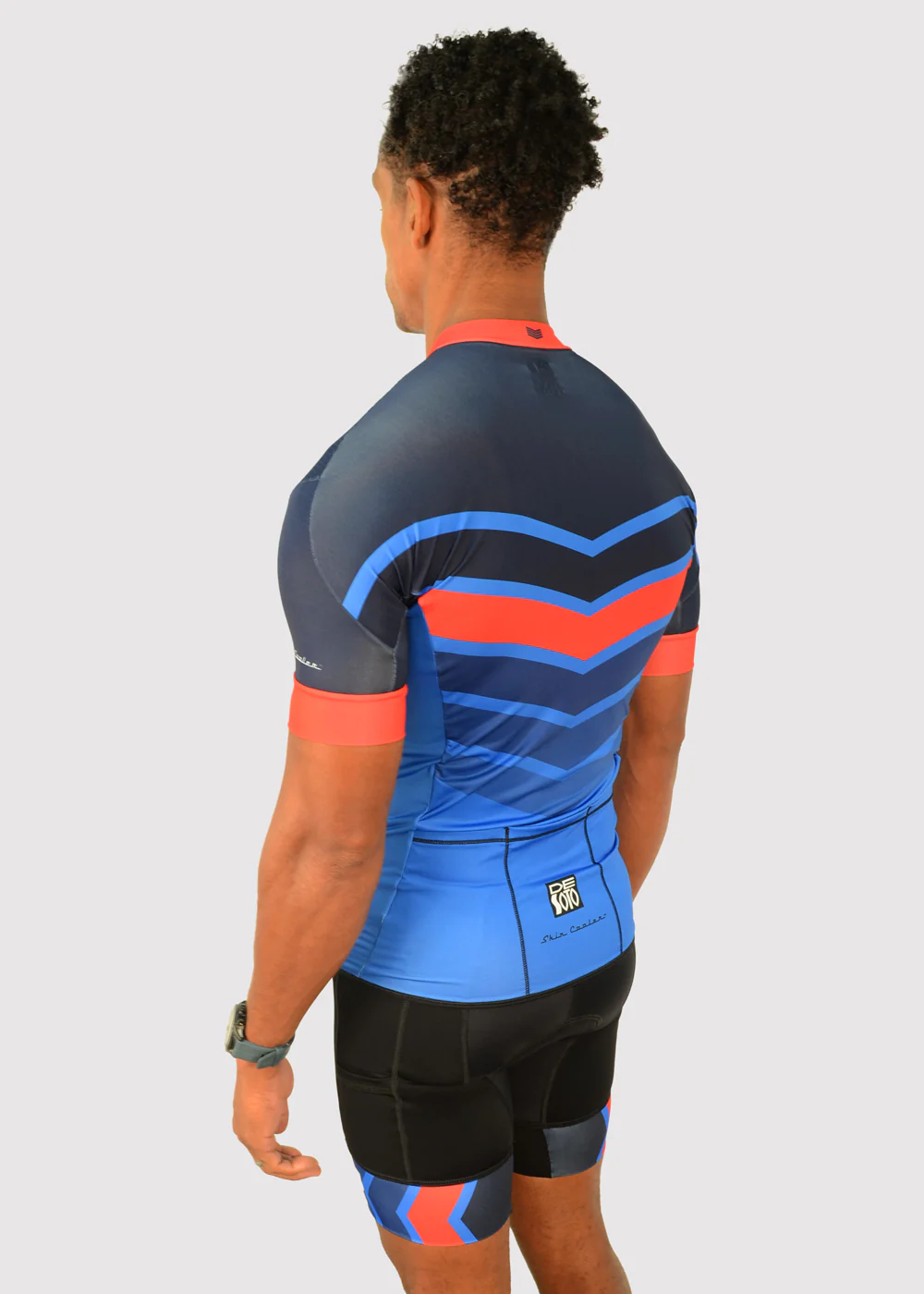 Men's Skin Cooler Full Zip Top - Chevron - Size Small - Image 11