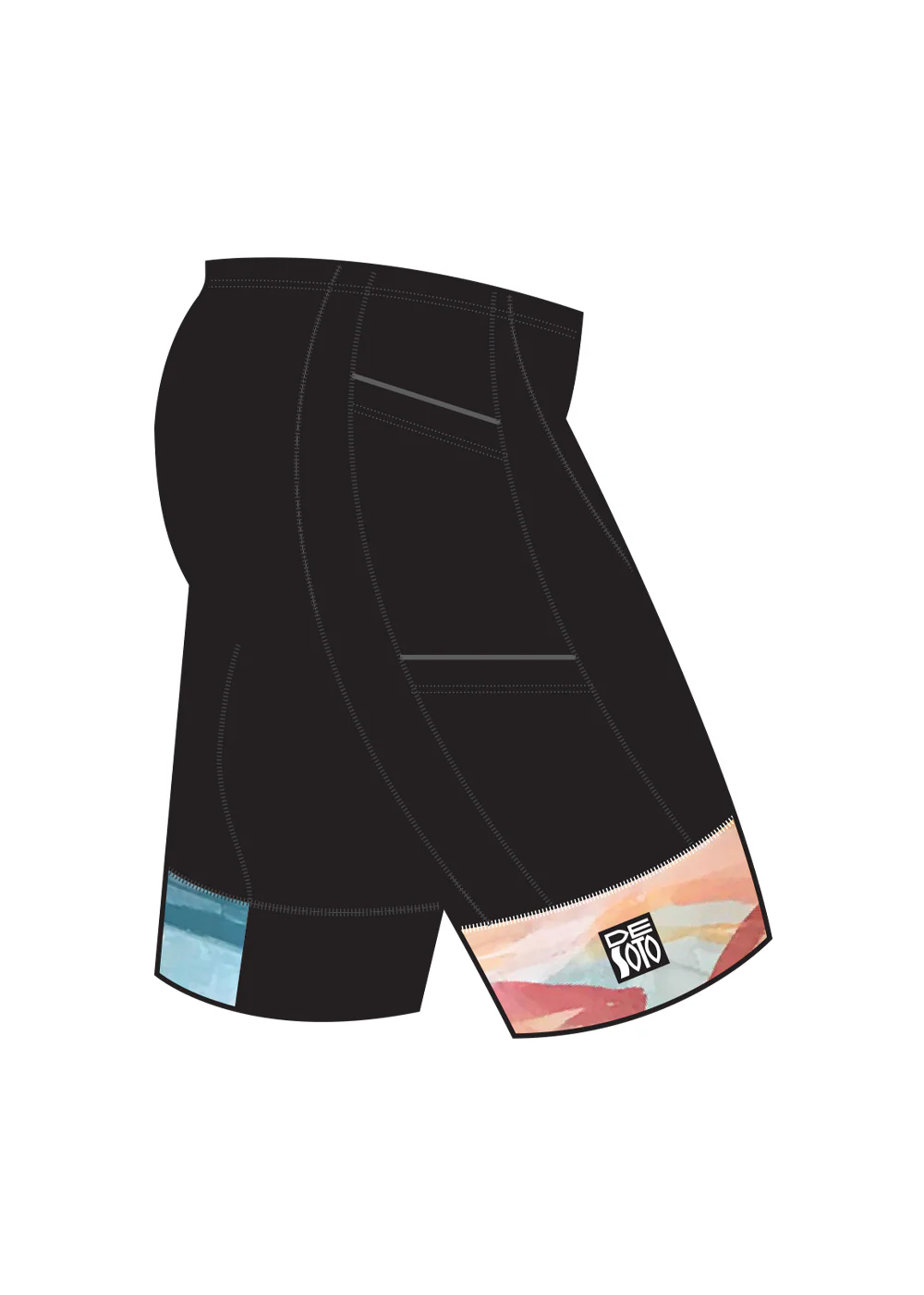 Men's Forza Tri Short 4-Pocket - Laser - Image 4